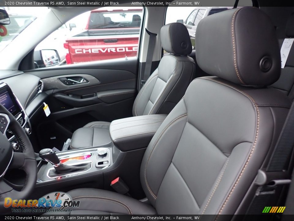 2020 Chevrolet Traverse RS AWD Satin Steel Metallic / Jet Black Photo #13