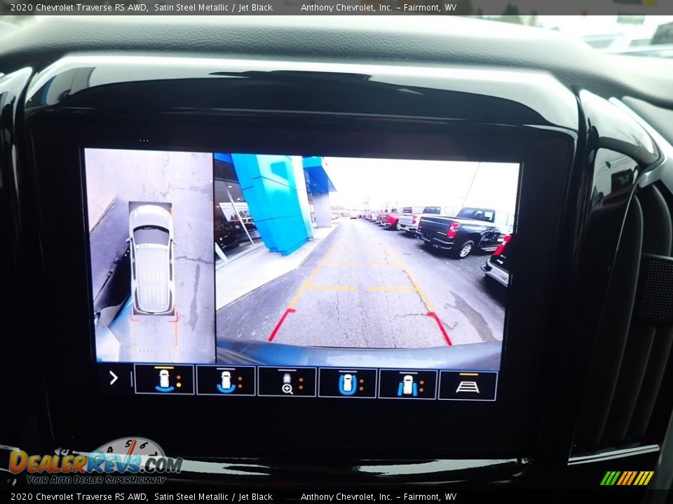 2020 Chevrolet Traverse RS AWD Satin Steel Metallic / Jet Black Photo #18