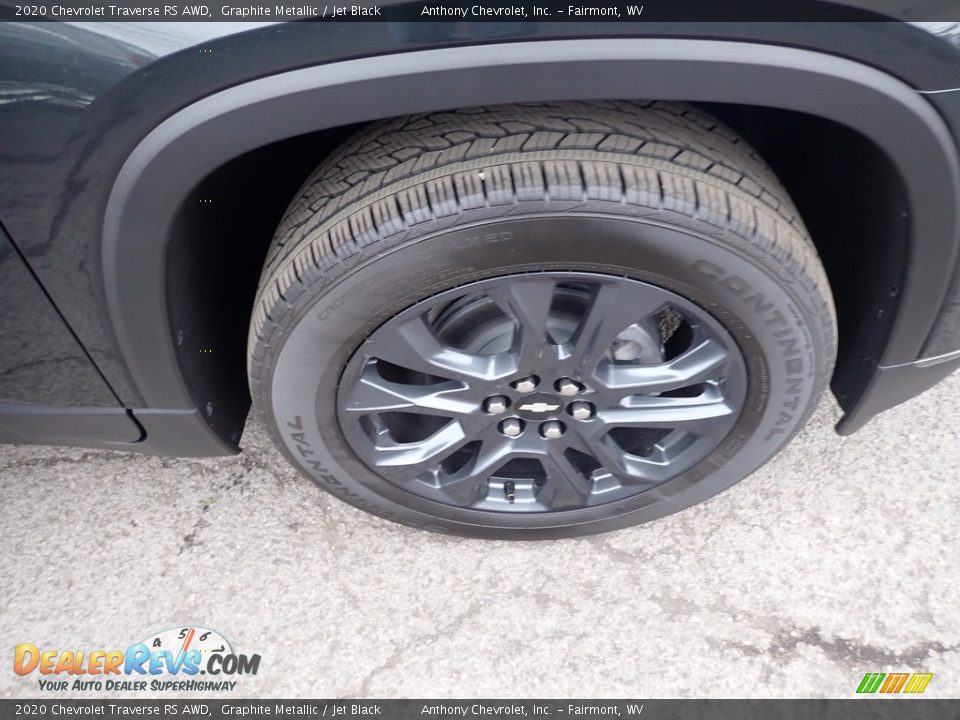 2020 Chevrolet Traverse RS AWD Graphite Metallic / Jet Black Photo #2