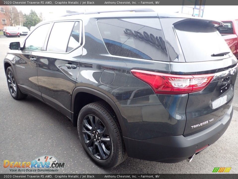 2020 Chevrolet Traverse RS AWD Graphite Metallic / Jet Black Photo #6