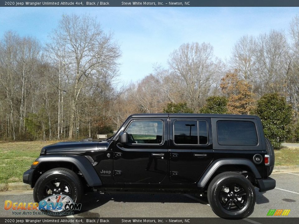Black 2020 Jeep Wrangler Unlimited Altitude 4x4 Photo #1