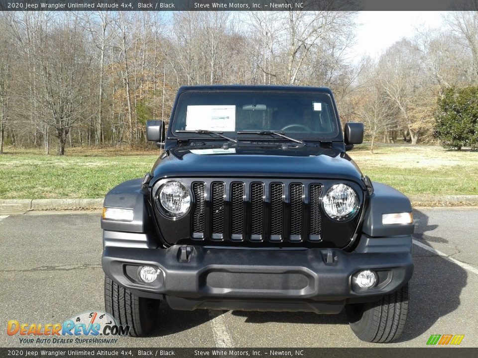 2020 Jeep Wrangler Unlimited Altitude 4x4 Black / Black Photo #3