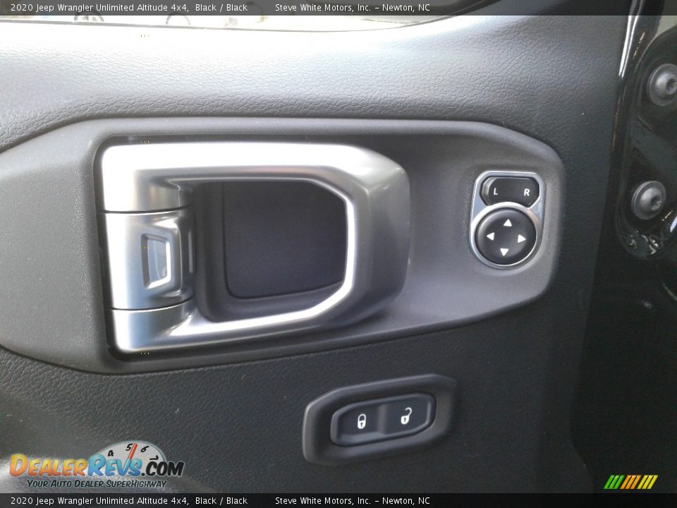 2020 Jeep Wrangler Unlimited Altitude 4x4 Black / Black Photo #12