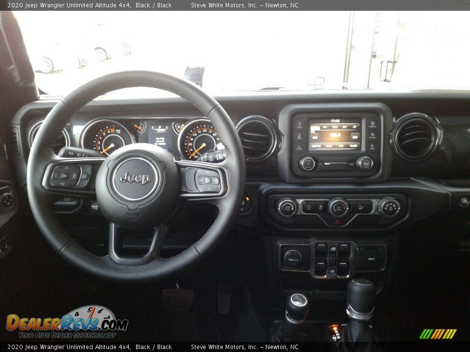 2020 Jeep Wrangler Unlimited Altitude 4x4 Black / Black Photo #14