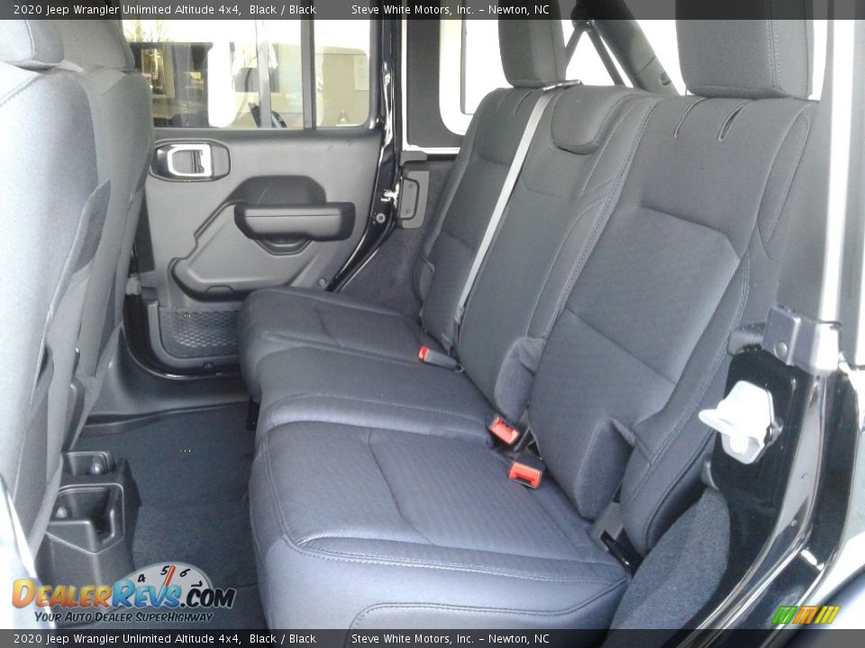 Rear Seat of 2020 Jeep Wrangler Unlimited Altitude 4x4 Photo #15