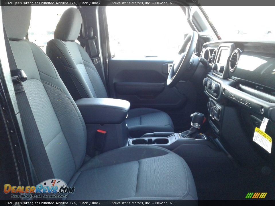 2020 Jeep Wrangler Unlimited Altitude 4x4 Black / Black Photo #18