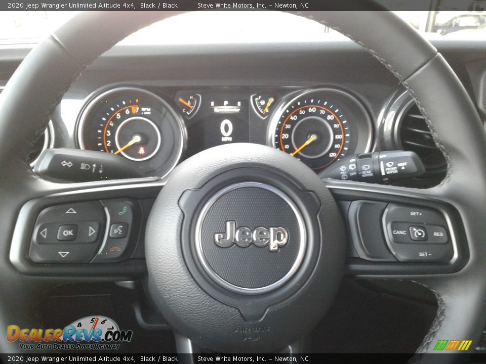2020 Jeep Wrangler Unlimited Altitude 4x4 Steering Wheel Photo #20