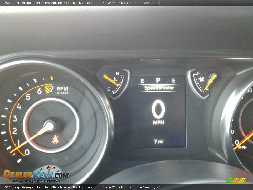 2020 Jeep Wrangler Unlimited Altitude 4x4 Black / Black Photo #21