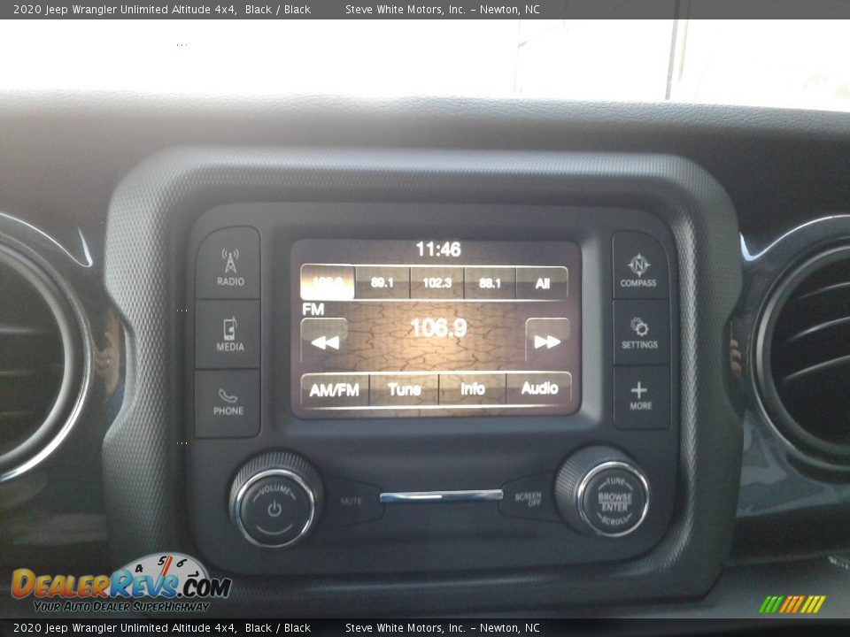 2020 Jeep Wrangler Unlimited Altitude 4x4 Black / Black Photo #22