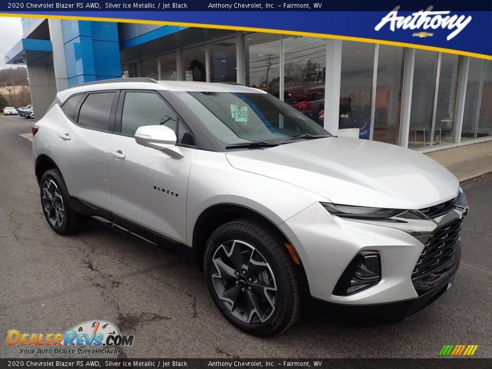 2020 Chevrolet Blazer RS AWD Silver Ice Metallic / Jet Black Photo #1