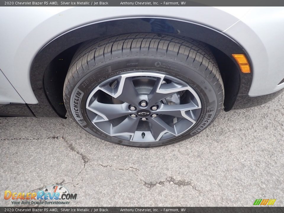 2020 Chevrolet Blazer RS AWD Silver Ice Metallic / Jet Black Photo #2
