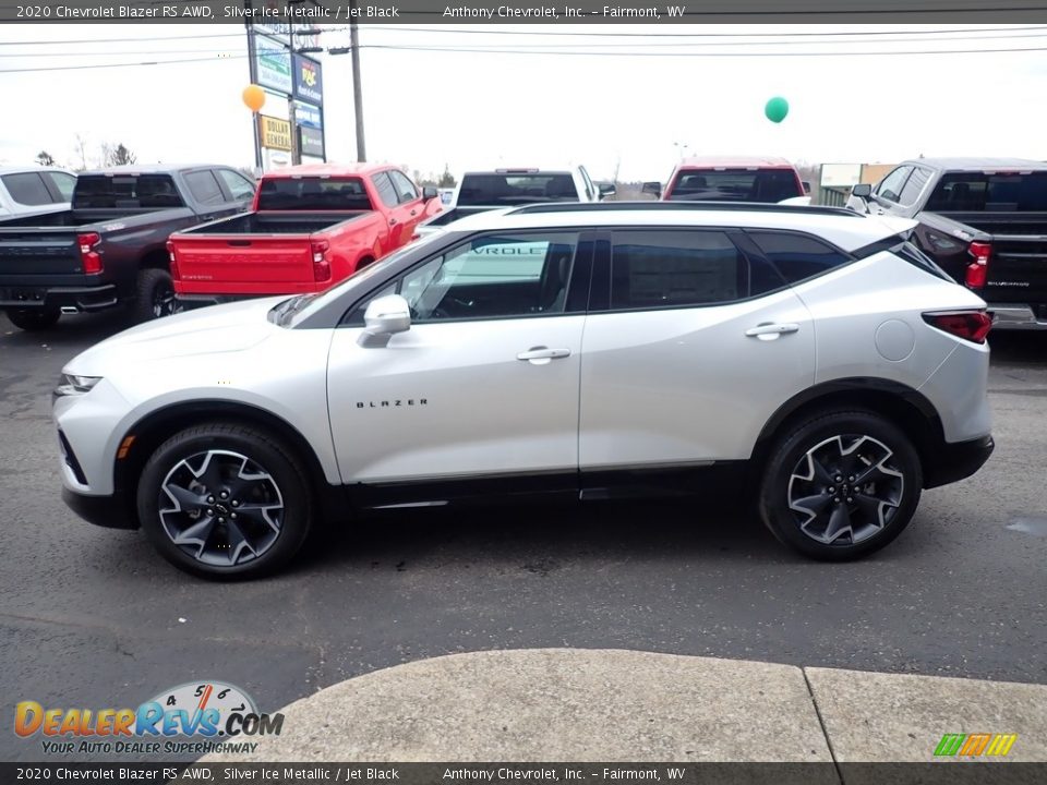 2020 Chevrolet Blazer RS AWD Silver Ice Metallic / Jet Black Photo #7