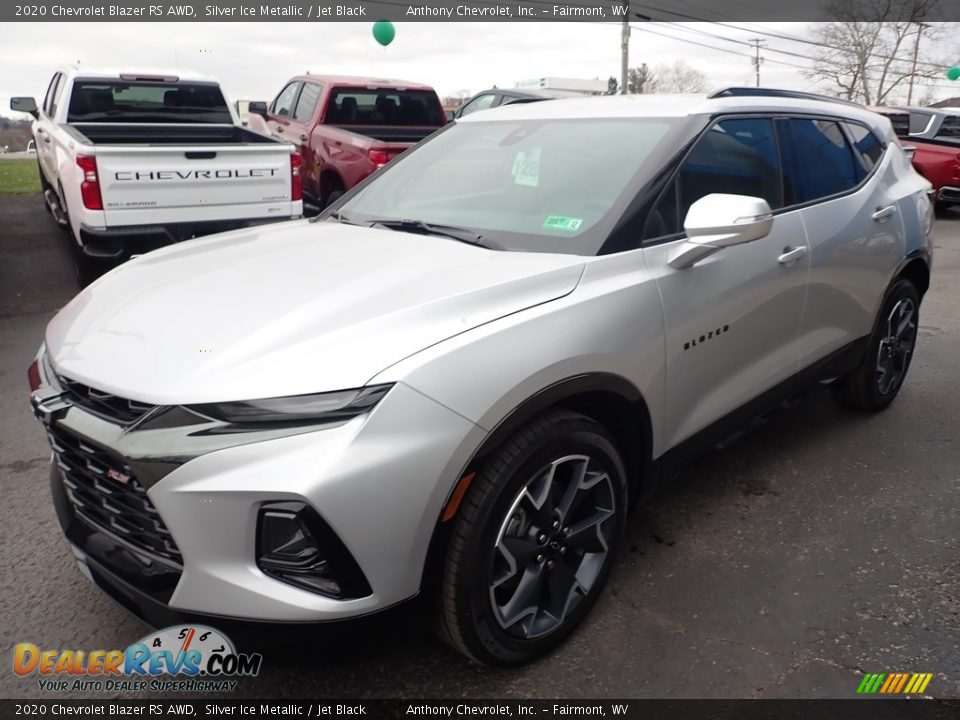 2020 Chevrolet Blazer RS AWD Silver Ice Metallic / Jet Black Photo #8