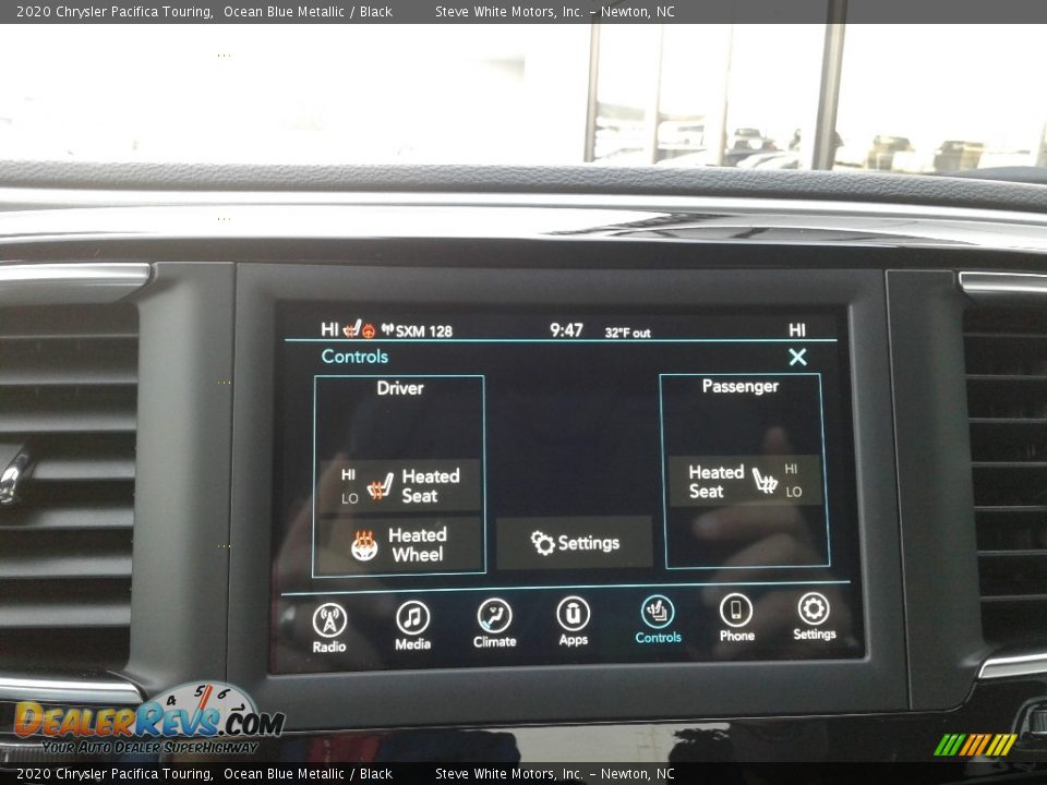 2020 Chrysler Pacifica Touring Ocean Blue Metallic / Black Photo #29