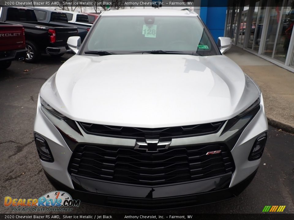 2020 Chevrolet Blazer RS AWD Silver Ice Metallic / Jet Black Photo #9