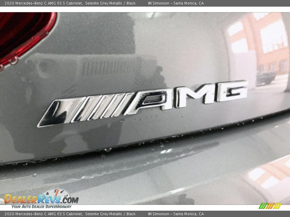 2020 Mercedes-Benz C AMG 63 S Cabriolet Selenite Grey Metallic / Black Photo #27