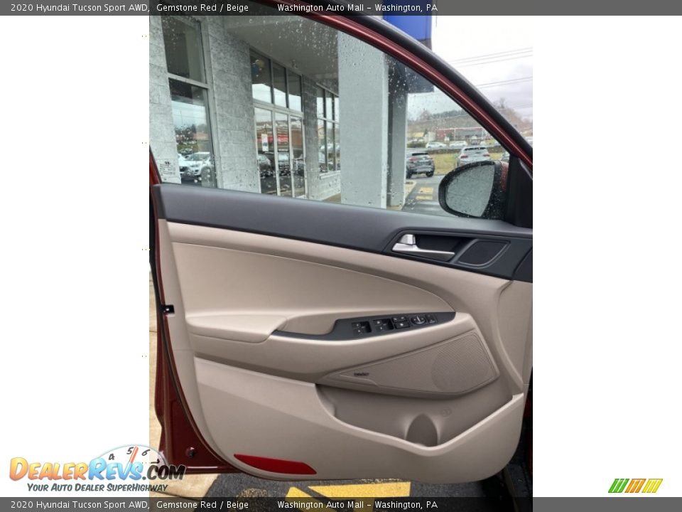 Door Panel of 2020 Hyundai Tucson Sport AWD Photo #11