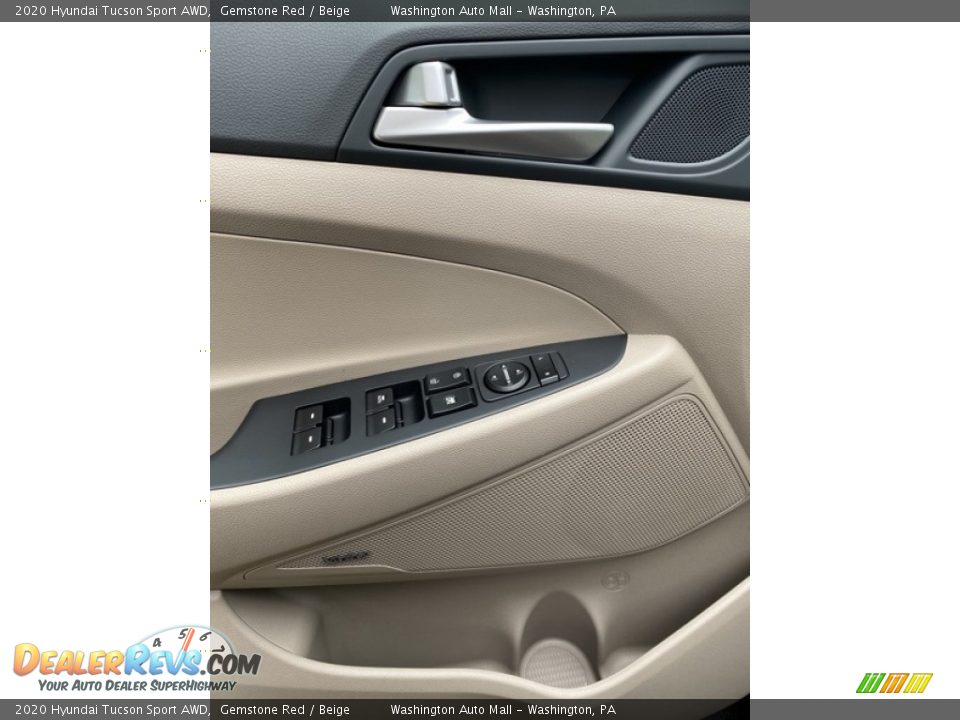 Door Panel of 2020 Hyundai Tucson Sport AWD Photo #12