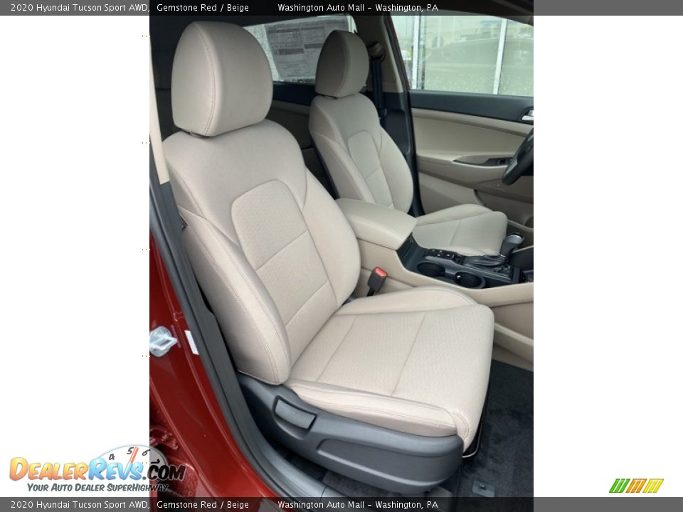 Front Seat of 2020 Hyundai Tucson Sport AWD Photo #26