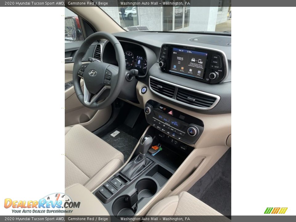 Dashboard of 2020 Hyundai Tucson Sport AWD Photo #27