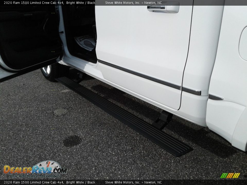 2020 Ram 1500 Limited Crew Cab 4x4 Bright White / Black Photo #10