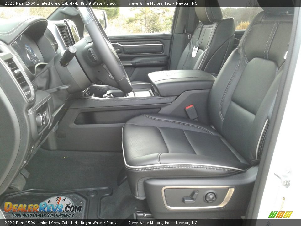 2020 Ram 1500 Limited Crew Cab 4x4 Bright White / Black Photo #11