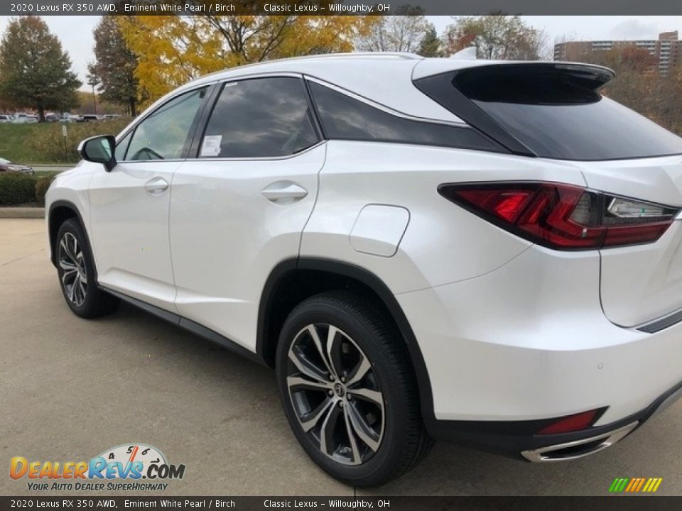 2020 Lexus RX 350 AWD Eminent White Pearl / Birch Photo #4