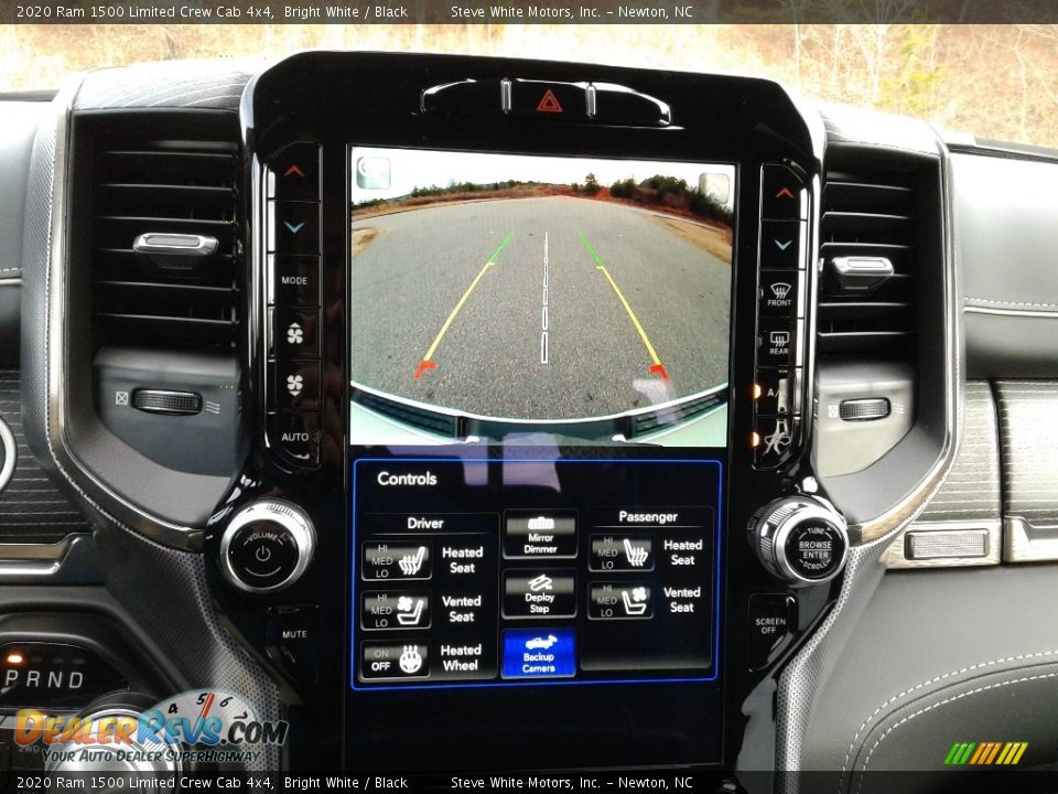 2020 Ram 1500 Limited Crew Cab 4x4 Bright White / Black Photo #17