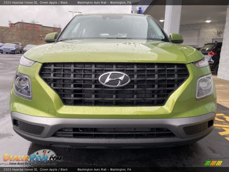 2020 Hyundai Venue SE Green Apple / Black Photo #8