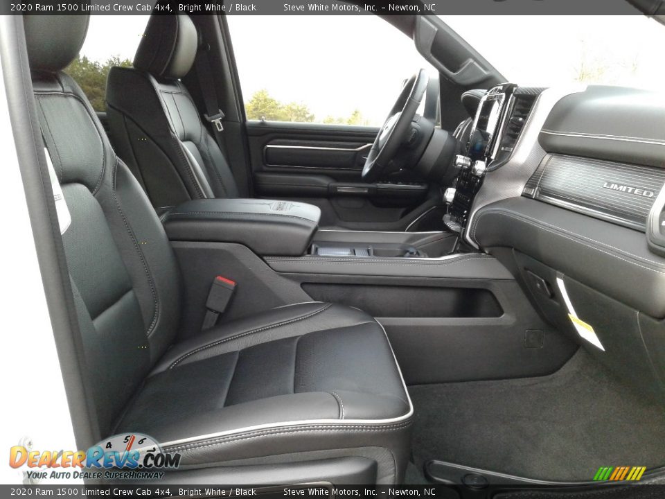 2020 Ram 1500 Limited Crew Cab 4x4 Bright White / Black Photo #33