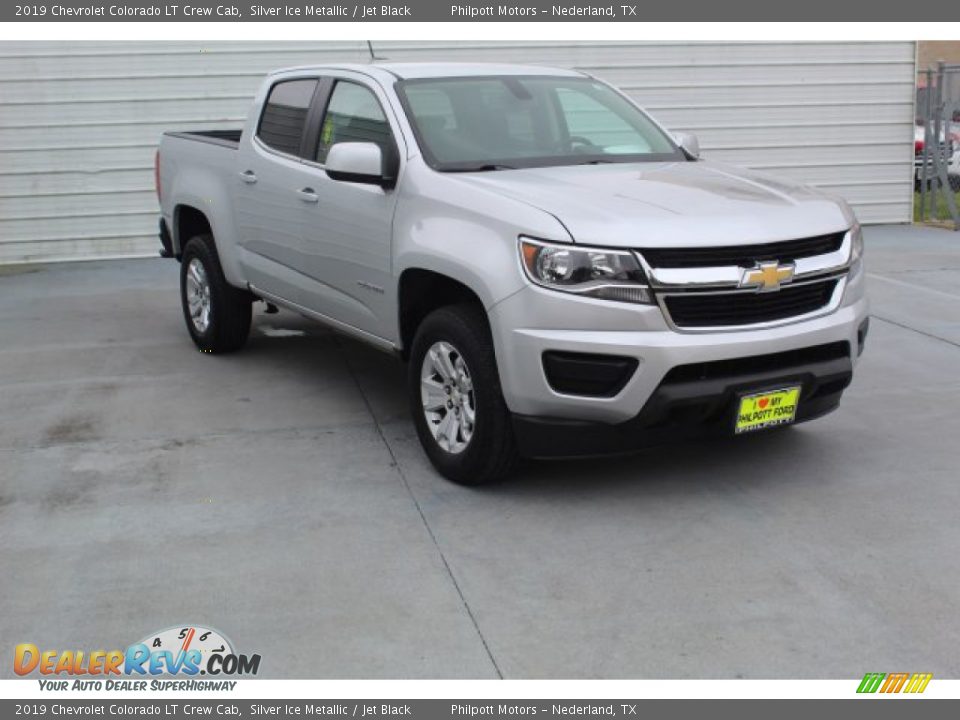 2019 Chevrolet Colorado LT Crew Cab Silver Ice Metallic / Jet Black Photo #2