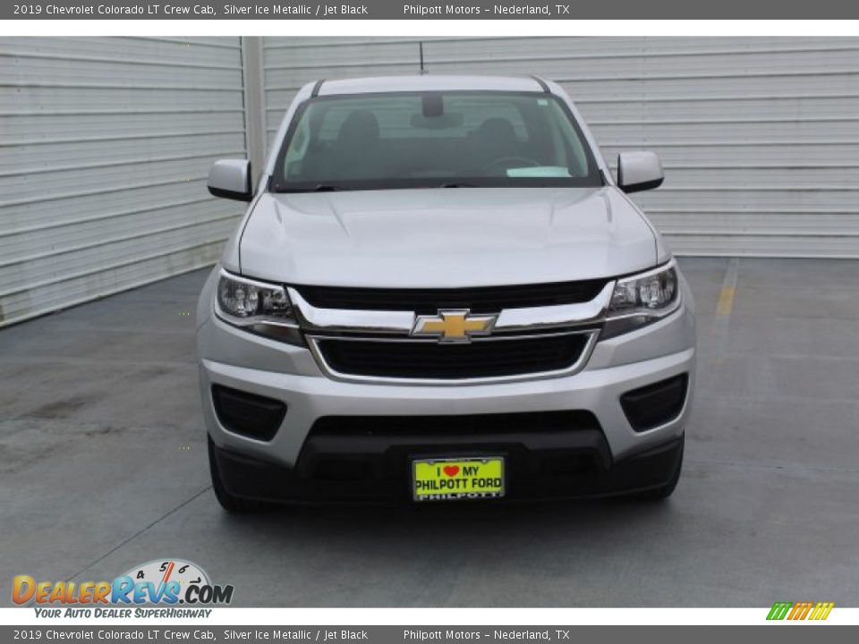 2019 Chevrolet Colorado LT Crew Cab Silver Ice Metallic / Jet Black Photo #3