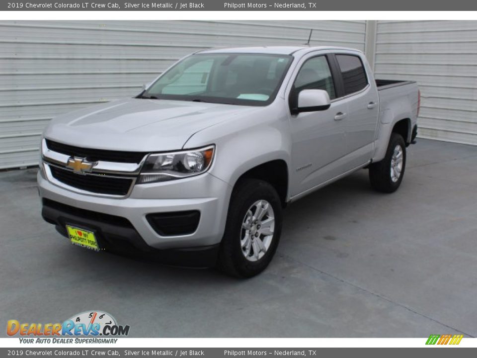 2019 Chevrolet Colorado LT Crew Cab Silver Ice Metallic / Jet Black Photo #4