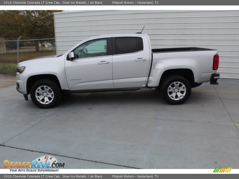 2019 Chevrolet Colorado LT Crew Cab Silver Ice Metallic / Jet Black Photo #6