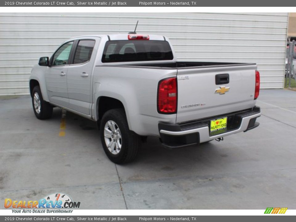 2019 Chevrolet Colorado LT Crew Cab Silver Ice Metallic / Jet Black Photo #7