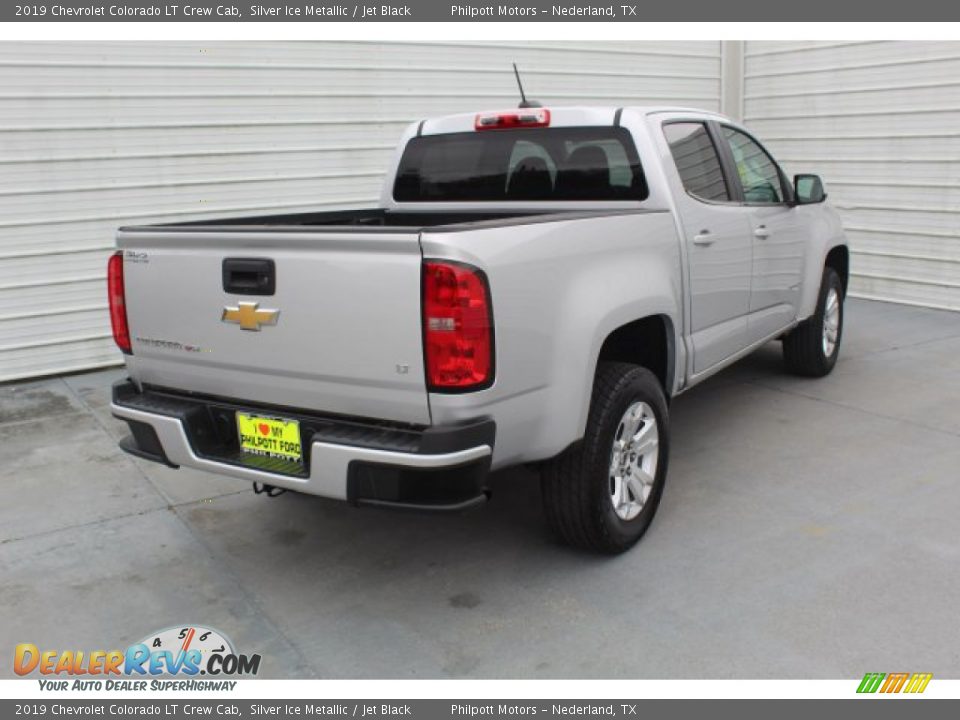 2019 Chevrolet Colorado LT Crew Cab Silver Ice Metallic / Jet Black Photo #9