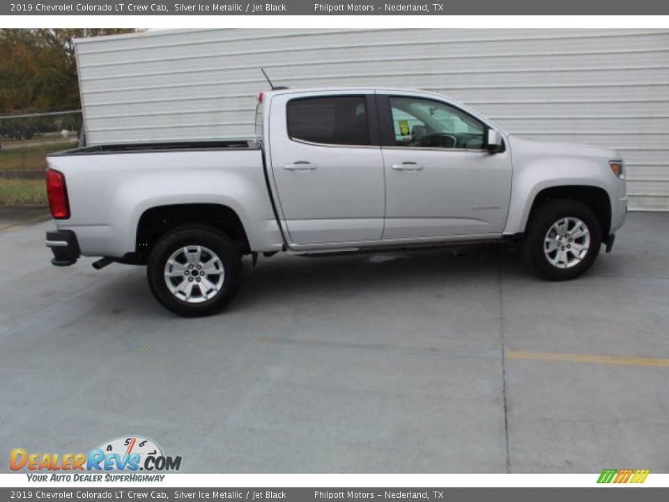 2019 Chevrolet Colorado LT Crew Cab Silver Ice Metallic / Jet Black Photo #10