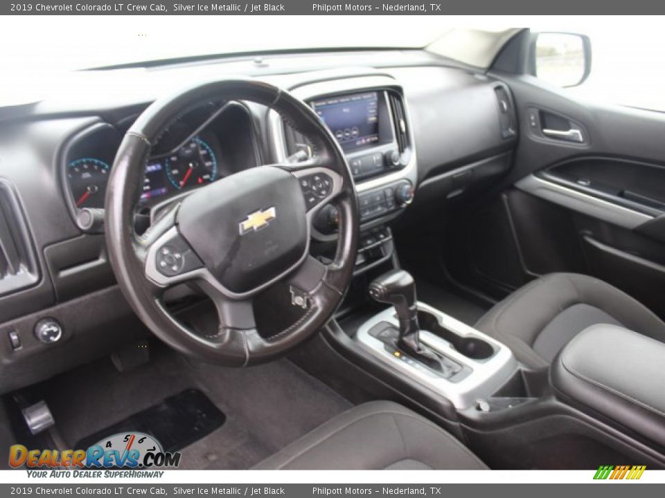 2019 Chevrolet Colorado LT Crew Cab Silver Ice Metallic / Jet Black Photo #14