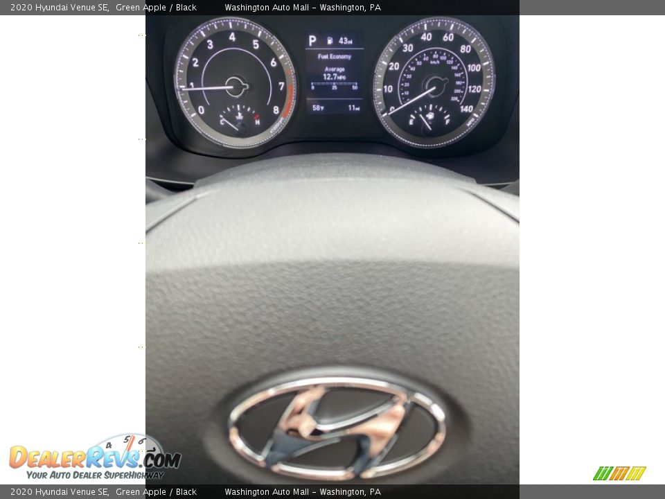 2020 Hyundai Venue SE Gauges Photo #27