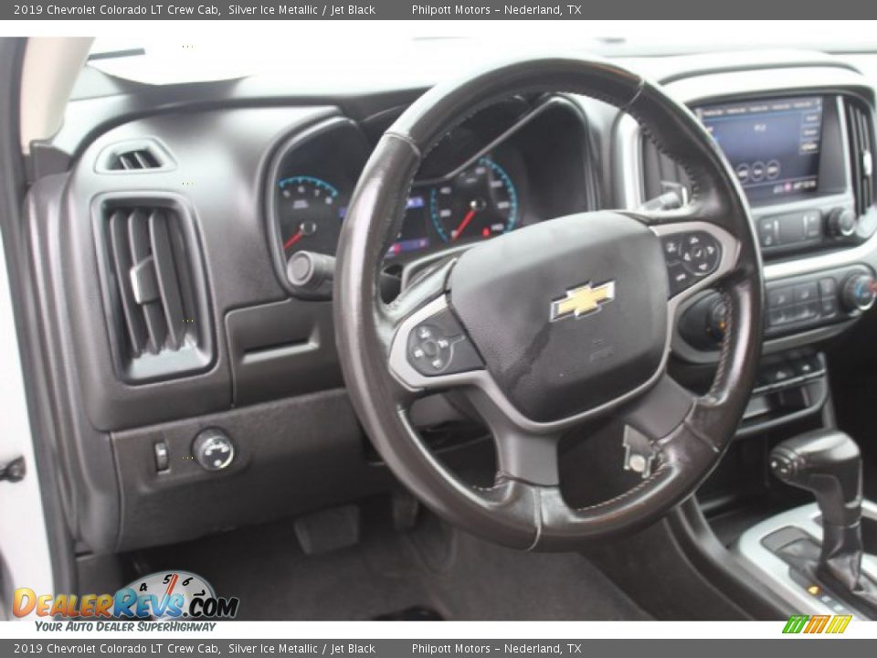 2019 Chevrolet Colorado LT Crew Cab Silver Ice Metallic / Jet Black Photo #15