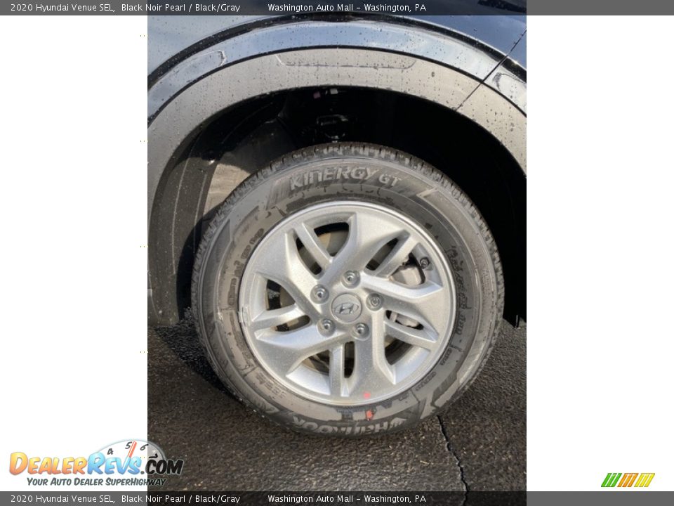 2020 Hyundai Venue SEL Black Noir Pearl / Black/Gray Photo #26