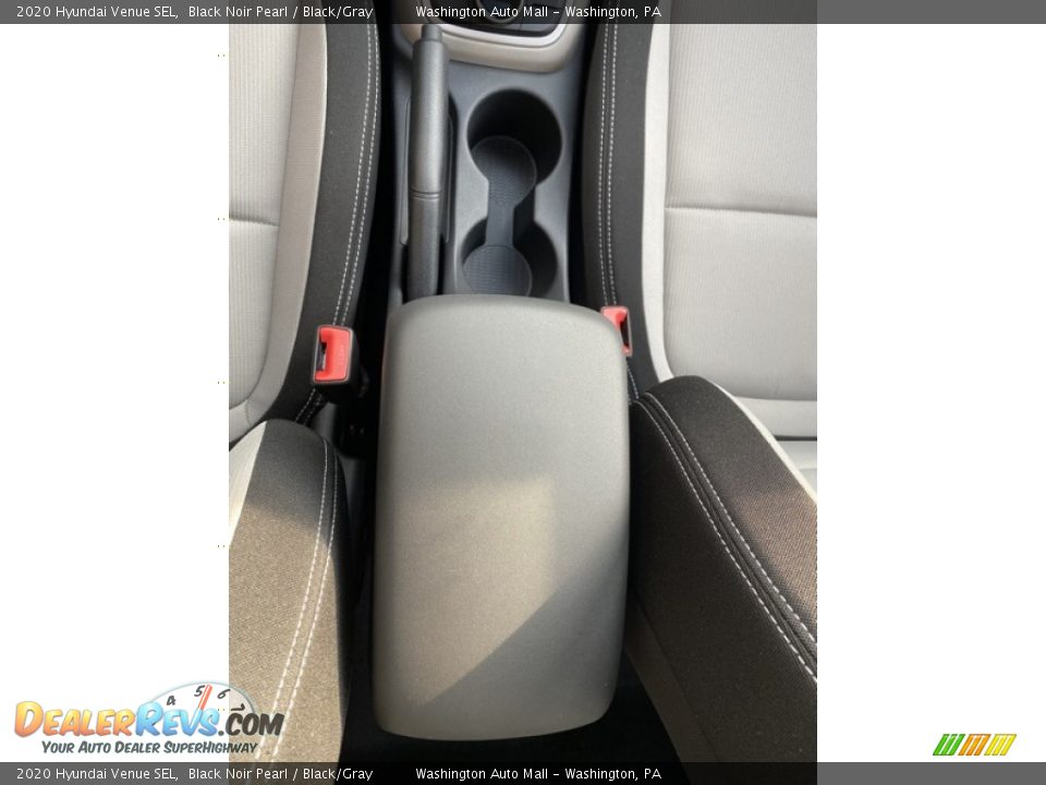 2020 Hyundai Venue SEL Black Noir Pearl / Black/Gray Photo #31
