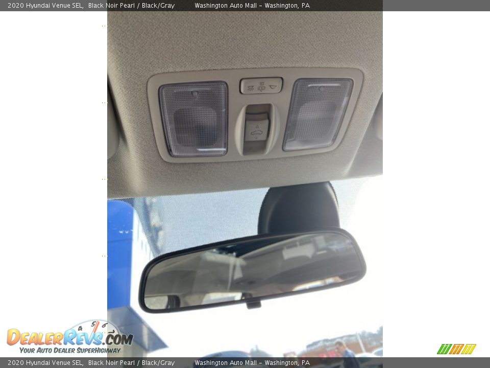 2020 Hyundai Venue SEL Black Noir Pearl / Black/Gray Photo #33