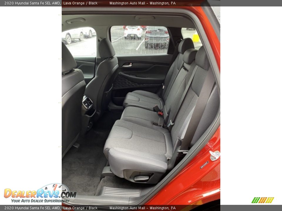 2020 Hyundai Santa Fe SEL AWD Lava Orange / Black Photo #20