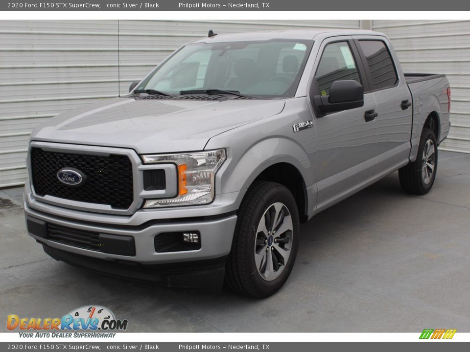 2020 Ford F150 STX SuperCrew Iconic Silver / Black Photo #4