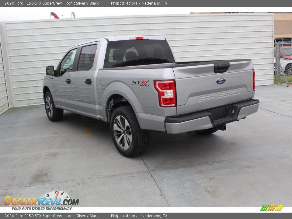 2020 Ford F150 STX SuperCrew Iconic Silver / Black Photo #6