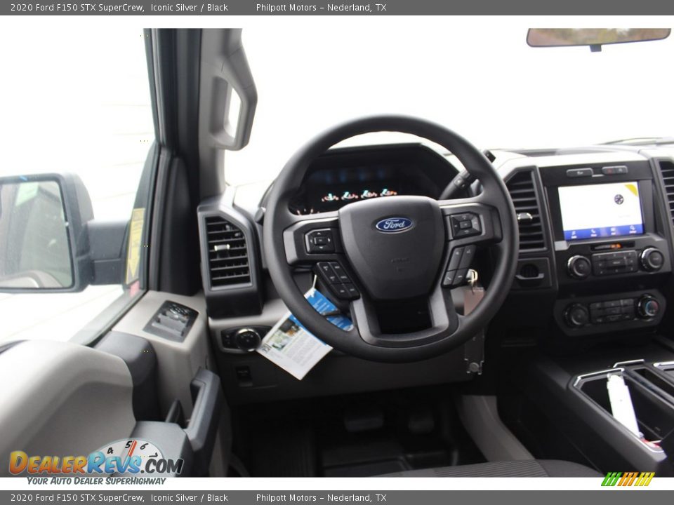 2020 Ford F150 STX SuperCrew Iconic Silver / Black Photo #21