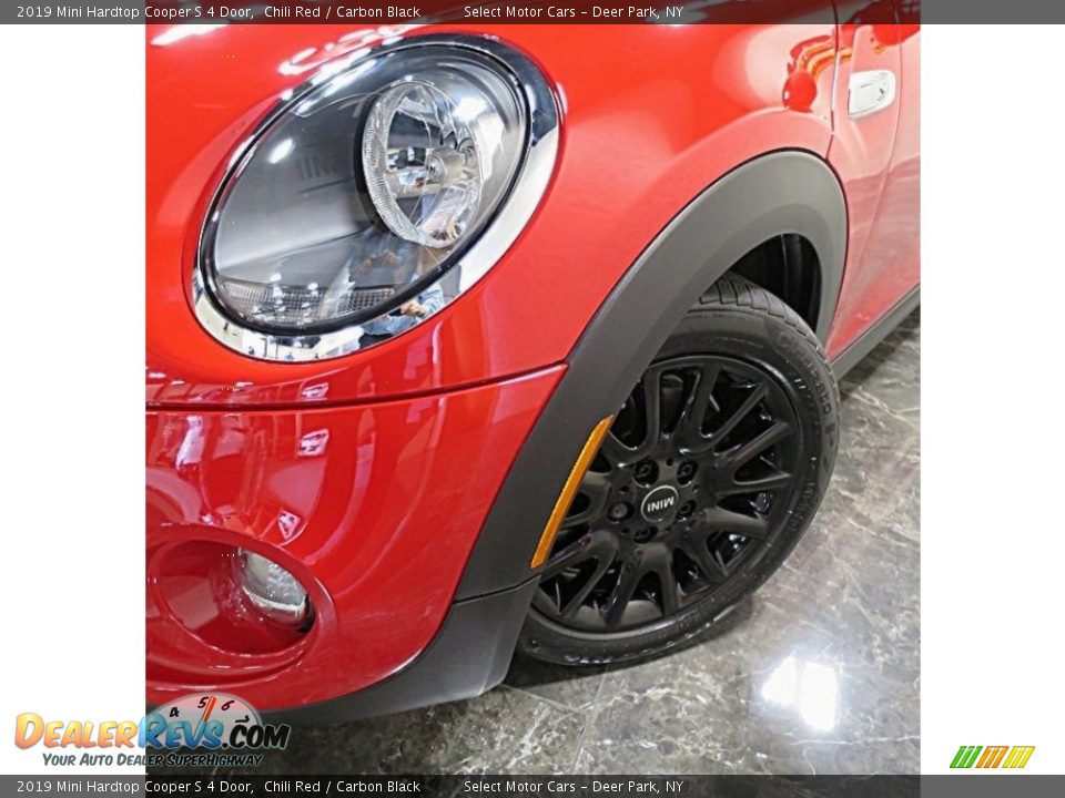 2019 Mini Hardtop Cooper S 4 Door Chili Red / Carbon Black Photo #7