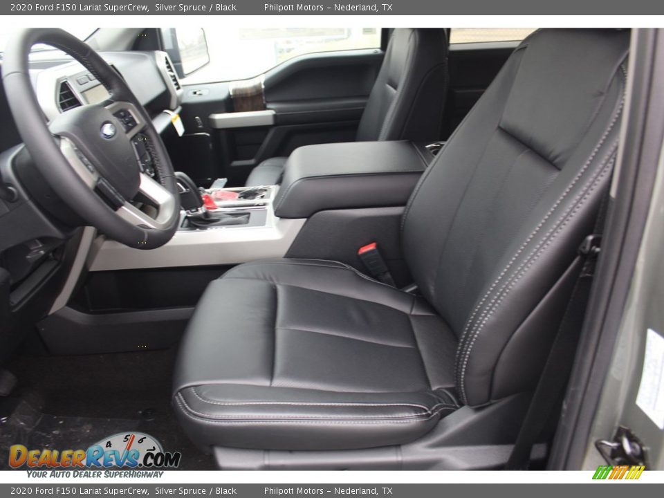 2020 Ford F150 Lariat SuperCrew Silver Spruce / Black Photo #10