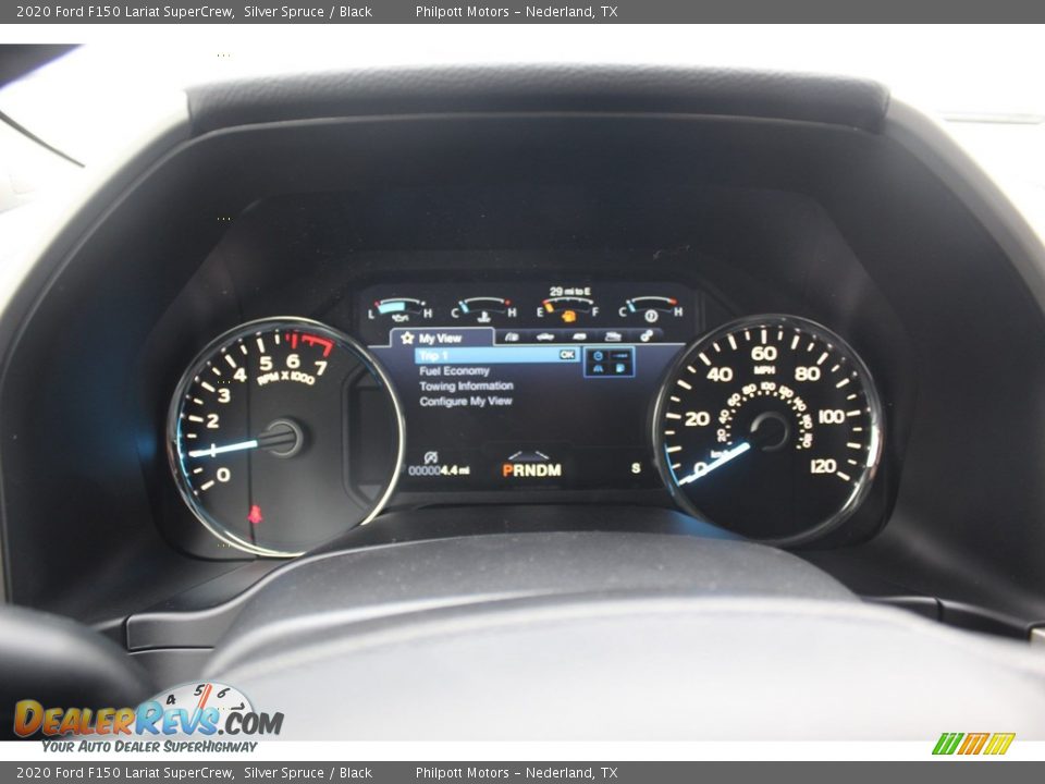 2020 Ford F150 Lariat SuperCrew Silver Spruce / Black Photo #16